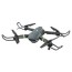 vistatech black quadcopter drone with