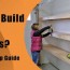 how to build garage shelves step by