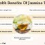 benefits of jasmine tea and its side