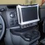 swing out dash monitor mount base for