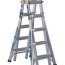 werner 22 ft reach 5 in 1 ladder for