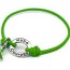 cancer awareness charm ribbon bracelet