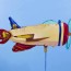 original pop art airplane paintings for