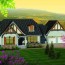 2 bedroom 3 car garage country house plan