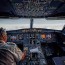 pilot controls inside a plane s pit