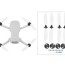 4 quick embly propellers for dji