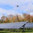 solar farms with smart drones