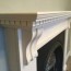 how to paint a fireplace surround by