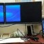 multi monitor setup with a laptop and