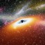 photo of a black hole