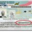 permanent resident card number