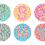 colourblind test 151303 vector art at