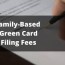 2022 green card application fees