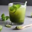 lime and mint iced green tea