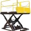 vestil truck scissor dock lift wl 100 5 68 96 l x 72 w 5000 lb