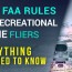 new faa rules for recreational drone