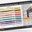 wall chart label color media png
