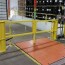 loading dock safety gate up to