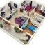 three bedroom american model home plan