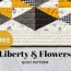 free liberty flowers quilt pattern