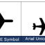airplane symbol in word excel
