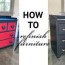 how to refinish furniture shanty 2 chic