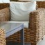 wicker furniture and rugs