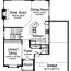 house plans drawn for the narrow lot by