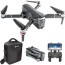 black quadcopter drone 4k wifi camera