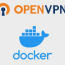 openvpn server on docker swarm
