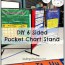 the pocket chart station in the