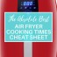 air fryer cooking times downloadable