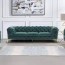 modern emerald green fabric sofa set
