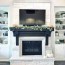 decorate your fireplace mantel shelf