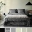 grey and sage bedroom colour scheme