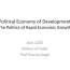 ppt political economy of development
