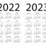 2022 2023 years stock vector adobe stock