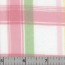 plaid flannel fabric with pink green