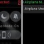 how to toggle airplane mode on apple watch