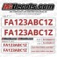 drone faa registration decal kit any