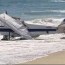 video shows plane crash into ocean near