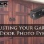 adjusting your garage door photo eye