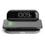 compact alarm clock with qi wireless