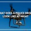 what does a police drone look like at