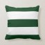 hunter green decorative throw pillows