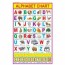 maplitho paper alphabet charts size