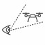 drone line sight uav visible icon