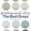 farmhouse paint colors 12 best gray