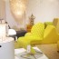 tufted yellow velvet chair at abc