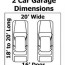 car garage sizes